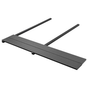 vidaXL Planche de terrasse 48 pi&egrave;ces Gris WPC
