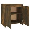 vidaXL Buffet Ch&ecirc;ne fum&eacute; 70x41x75 cm Bois d'ing&eacute;nierie