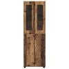 vidaXL Haut Armoire avec &eacute;tag&egrave;re FLORIN Bois ancien 60 x 35 x 182 cm