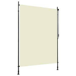 vidaXL Store roulant d'ext&eacute;rieur 150 x 270 cm Cr&egrave;me