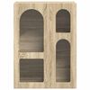 vidaXL Buffet Ch&ecirc;ne Sonoma 59 x 35 x 80,5 cm Bois d'ing&eacute;nierie