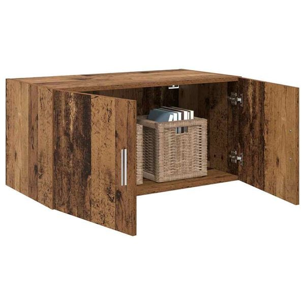 vidaXL Meuble mural Bois ancien 80 x 42.5 x 40 cm Bois d'ing&eacute;nierie