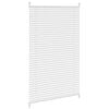 vidaXL Store pliss&eacute; 80x125 cm Blanc