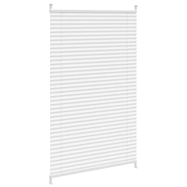 vidaXL Store pliss&eacute; 80x125 cm Blanc