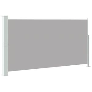 vidaXL Auvent lat&eacute;ral r&eacute;tractable de patio 160 x 300 cm Gris