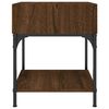 vidaXL Tables de chevet 2 pcs chêne marron 40x41x50 cm bois ingénierie