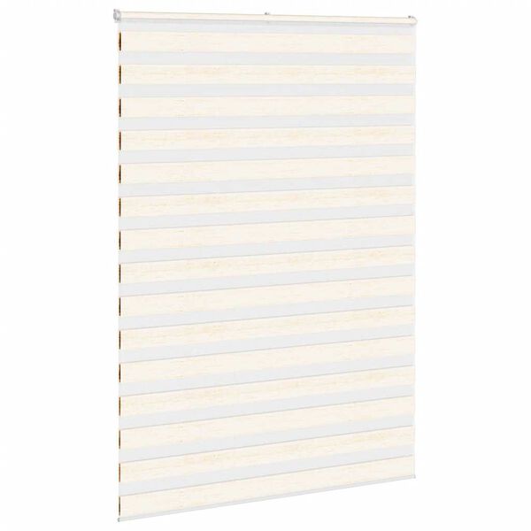 vidaXL Store z&egrave;bre beige marbr&eacute; largeur du tissu 150,9 cm polyester