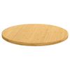 vidaXL Dessus de table Ø80x2,5 cm bambou