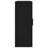 vidaXL Armoire murale noir 69,5x34x90 cm