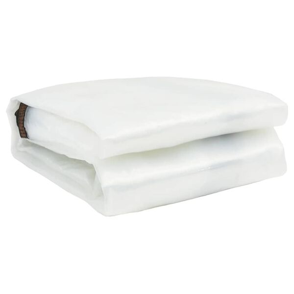 vidaXL B&acirc;che transparente avec &oelig;illets 8x10 m poly&eacute;thyl&egrave;ne