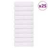 vidaXL Serviettes de douche FROGN 25 pcs blanc 70x140 cm 360 g/m&sup2;
