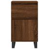vidaXL Buffets 2 pcs chêne marron 40x35x70 cm bois d'ingénierie