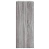vidaXL Armoire murale sonoma gris 69,5x34x90 cm bois d'ingénierie