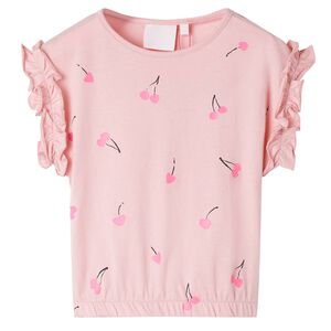 T-shirt pour enfants rose clair 116