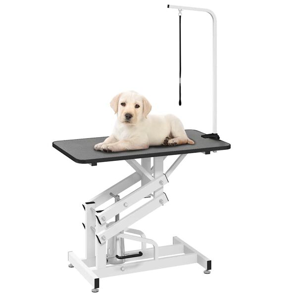 Table Toilettage Ajustable Hydraulique pour Chiens Chats Animaux