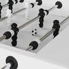vidaXL Tables de Football 12 pcs Blanc 3,6 x 3,6 cm Polypropyl&egrave;ne