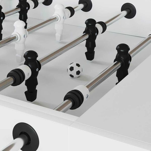 vidaXL Tables de Football 12 pcs Blanc 3,6 x 3,6 cm Polypropyl&egrave;ne