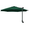 vidaXL Parasol de jardin Vert 248 x 248 x 148 cm Polyester et Acier