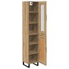 vidaXL Haut Armoire Ch&ecirc;ne artisanal 34,5 x 34 x 180 cm