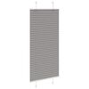 vidaXL Store pliss&eacute; anthracite 60x100 cm largeur du tissu 59,4 cm