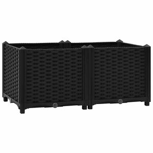 vidaXL Lit sur&eacute;lev&eacute; 80x40x38 cm Polypropyl&egrave;ne