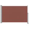 vidaXL Auvent lat&eacute;ral r&eacute;tractable de patio 160x300 cm Marron