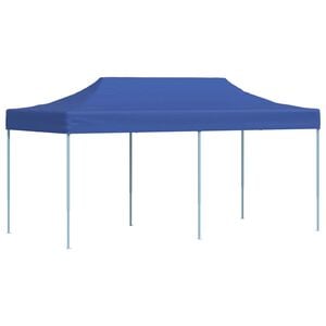 vidaXL Tente de f&ecirc;te 291 x 580 x 315 cm Bleu Tissu Oxford