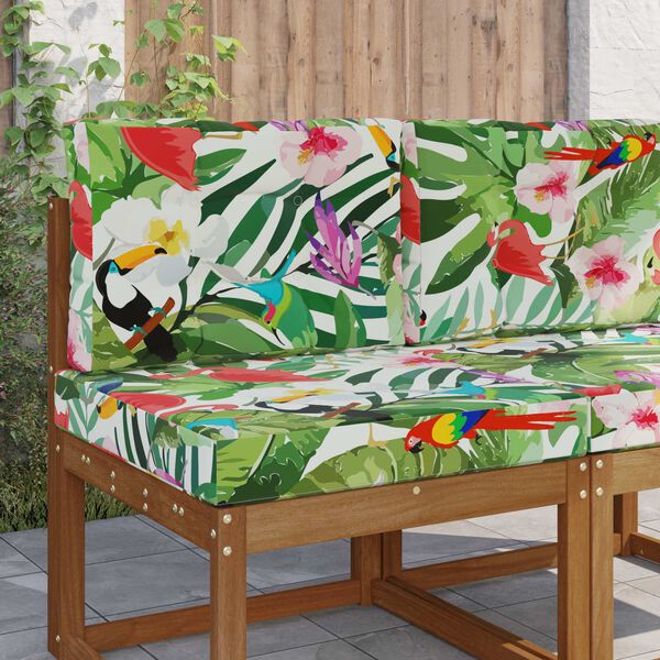 vidaXL Coussin de canap&eacute; d'ext&eacute;rieur 2 pcs color&eacute; Polyester