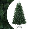 vidaXL Sapin de No&euml;l artificiel 120 cm PVC et m&eacute;tal Vert