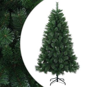 vidaXL Sapin de No&euml;l artificiel 120 cm PVC et m&eacute;tal Vert