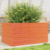 vidaXL Jardini&egrave;re cire marron 90x60x46 cm bois de pin massif