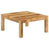 vidaXL Table basse 80x80x40 cm Bois de manguier massif