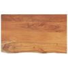 vidaXL Comptoir de salle de bain 100x60x3,8 cm rectangulaire acacia
