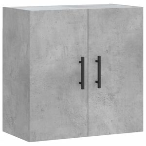vidaXL Armoire murale gris b&eacute;ton 60x31x60 cm bois d'ing&eacute;nierie