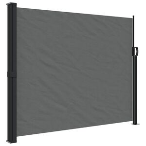 vidaXL Auvent lat&eacute;ral r&eacute;tractable anthracite 160x600 cm