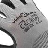 vidaXL Gants de Travail 24 pcs Gris et Noir 8 / m Polyester