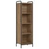 vidaXL Biblioth&egrave;que 55,5 x 33 x 174 cm Bois d'ing&eacute;nierie