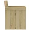 vidaXL Ensemble &agrave; manger de jardin 7 pcs Bois de pin impr&eacute;gn&eacute;