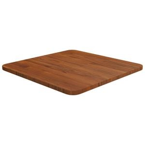 vidaXL Dessus de table carr&eacute; Marron fonc&eacute;40x40x1,5cm Bois ch&ecirc;ne trait&eacute;