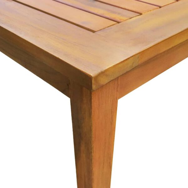 vidaXL Ensemble &agrave; manger d'ext&eacute;rieur 9 pcs Bois d'acacia solide
