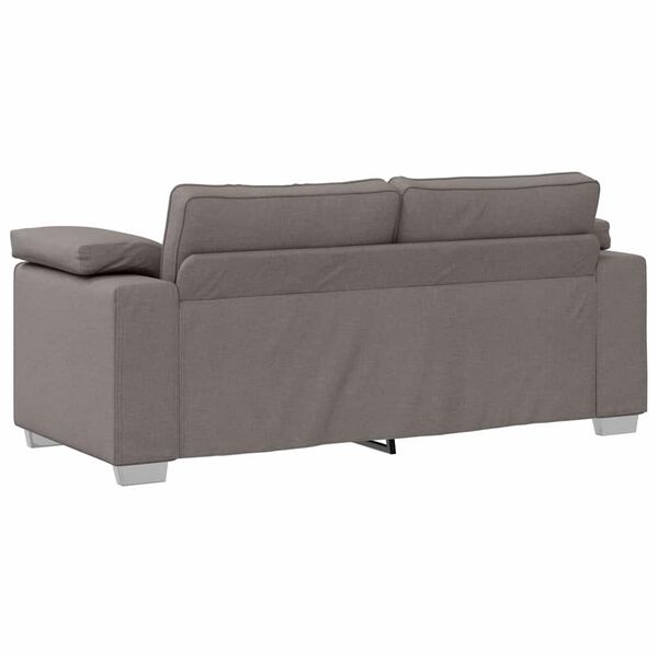 vidaXL Canapé Taupe 180 x 77 x 82 cm tissu