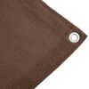 vidaXL Tapis de tente 250x350 cm Marron
