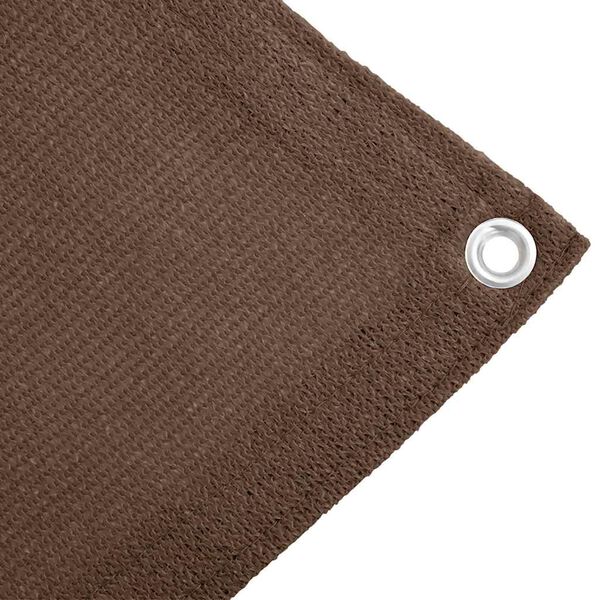 vidaXL Tapis de tente 250x350 cm Marron