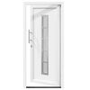 vidaXL Porte Frontale Blanc 88 x 200 cm PVC