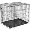 @Pet Caisse de transport pour chien 107x70x77,5 cm M&eacute;tal Noir