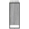 vidaXL Meuble d'appoint Gris Sonoma 96,5 x 30 x 75 cm