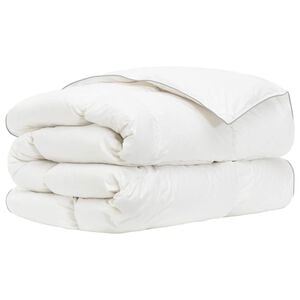vidaXL Couette FULDA 140 x 200 cm 4 saisons 210 GSM Blanc
