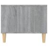 vidaXL Table basse sonoma gris 102x50x40 cm bois d'ingénierie