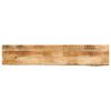 vidaXL Dessus de table 120x40x3,8cm bord vif bois massif manguier brut