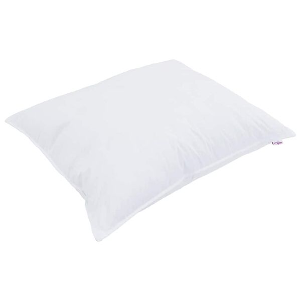 vidaXL Oreiller avec oreiller Blanc 60 x 70 cm Coton